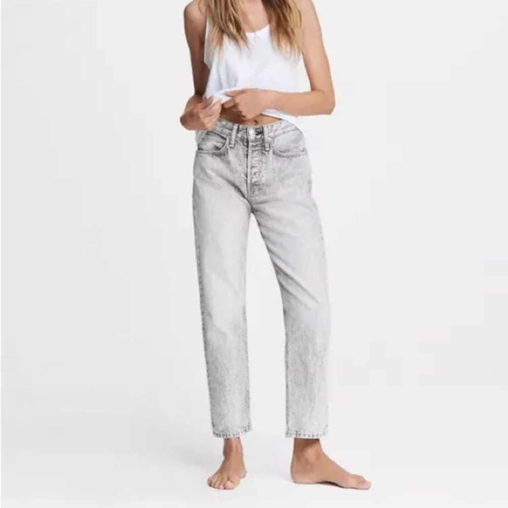 rag & bone Maya High-Rise Ankle straight jeans